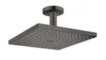 Hansgrohe Raindance E - Hlavová sprcha, 30x30 cm, EcoSmart, kefovaný čierny chróm 26251340