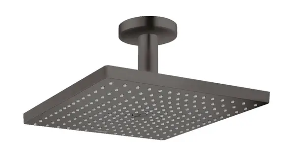 Hansgrohe Raindance E - Hlavová sprcha, 30x30 cm, EcoSmart, kefovaný čierny chróm 26251340