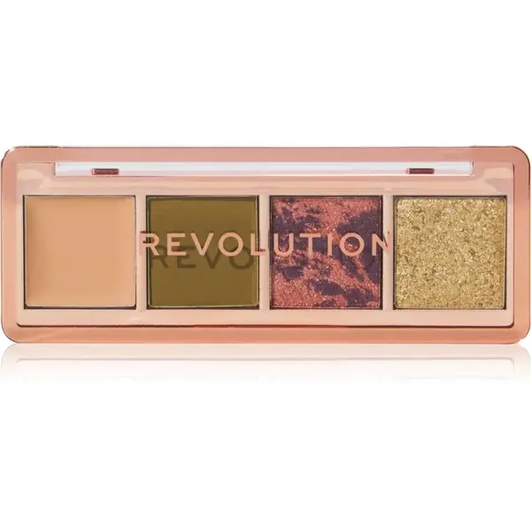 Revolution Icon Edit paletka očných tieňov odtieň The Eternal Green Palette 2.8 g