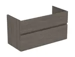 Ideal Standard Finesse - Umývadlová skrinka, 100x44x55 cm, 2 zásuvky, Dark Elm E3388UR
