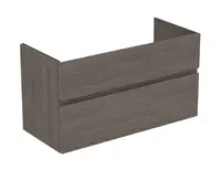 Ideal Standard Finesse - Umývadlová skrinka, 100x44x55 cm, 2 zásuvky, Dark Elm E3388UR