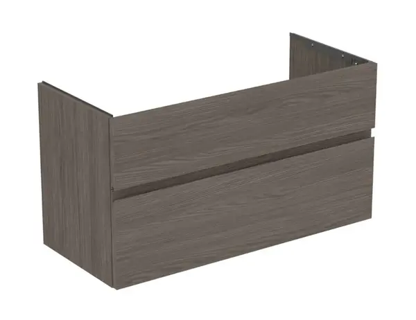 Ideal Standard Finesse - Umývadlová skrinka, 100x44x55 cm, 2 zásuvky, Dark Elm E3388UR