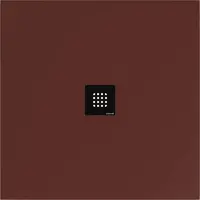 Polysan Flexia - Sprchová vanička 100x100 cm, matná hnedá 71552.71