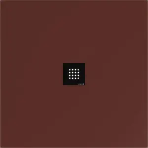 Polysan Flexia - Sprchová vanička 100x100 cm, matná hnedá 71552.71