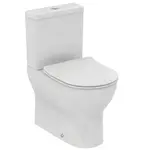 Ideal Standard Eurovit - WC kombi s doskou SoftClose, vario odpad, RimLS+, biela E336301