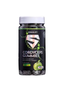 SWAGLIFT Cordyceps gummies s příchutí jablka 60 ks