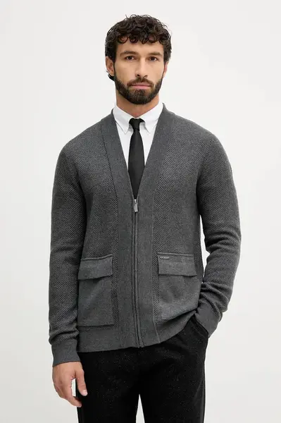 Kardigan s příměsí vlny Guess JAMISON