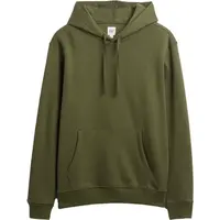 GAP V-FRCH TONAL MINI LOGO RELAXED PO HD Pánska mikina s kapucňou, khaki, veľkosť