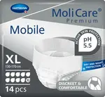 Inkontinenční kalhotky MOLICARE MOBILE 10 kapek XL 14ks