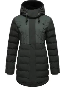 Ragwear Zimná parka 'Ashanta'  tmavozelená