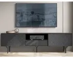 Široká TV skrinka Raven, čierna%