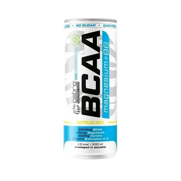 Cebra CFF BCAA Mg + B6 , Citrus, 330ml