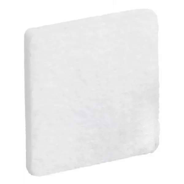 Podložky filcové 30 x 30 mm, samolepící, bílé, 32 ks
