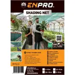 Tkanina stínící HDPE, 220 g/m2, UV stabilní, 2 x 10 m, zelená, ENPRO