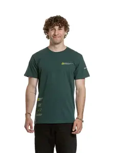 Meatfly pánské tričko Furious Botanical | Zelená | Velikost S | 100% bavlna