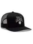 Fox kšiltovka Racewear Mesh Trucker Black | Černá | Velikost One Size