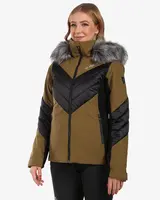 Dámská lyžařská bunda kilpi lin-w khaki 52