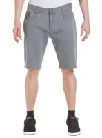 Meatfly pánské kraťasy Just Denim Grey | Šedá | Velikost 38