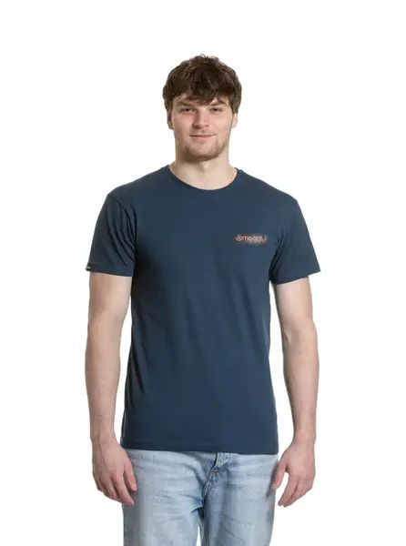 Meatfly pánské tričko Cosmic Sea | Modrá | Velikost XXXL | 100% bavlna