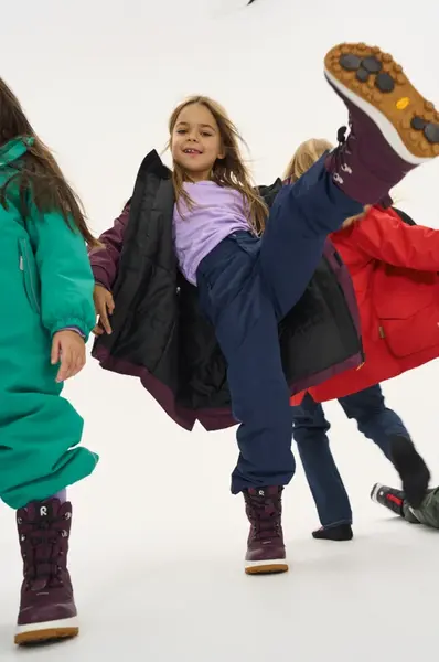 Dětské zimní kalhoty reima sild tmavě modrá 146