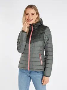 Dámská prošívaná bunda protest clover zelená 44