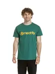 Pánské tričko meatfly mf logo zelená xxl