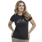 Dámské tričko bushman issa ii černá s