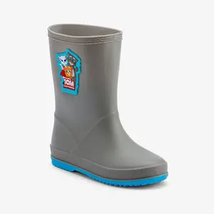 Dětské holínky coqui rainy šedá/modrá 28