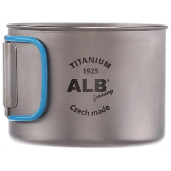 ALB TITAN PRO 0,75 L Titanový hrnek, stříbrná, velikost