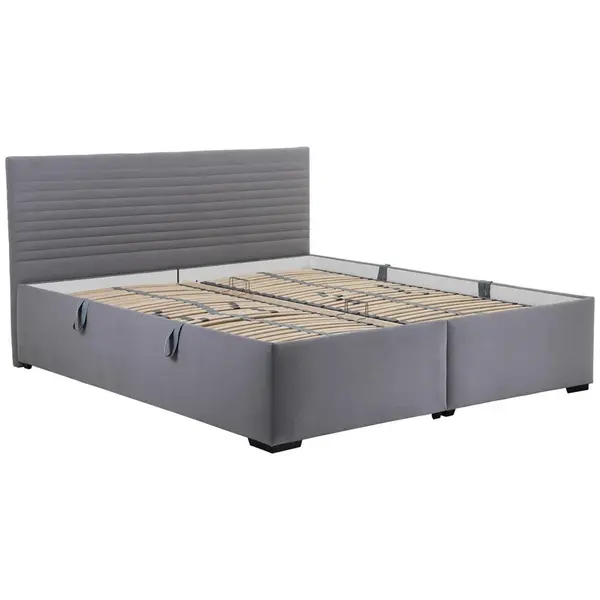 Blanar ČALOUNĚNÁ POSTEL, 180/200 cm, šedá