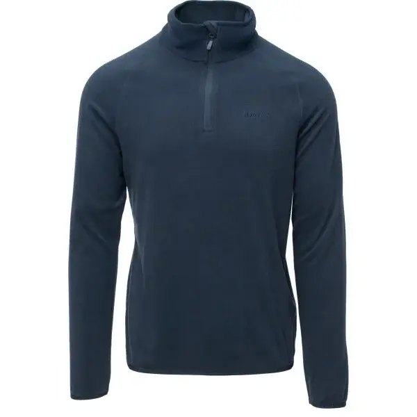 Hi-Tec DILASO Pánska microflísová mikina, tmavo modrá, veľkosť