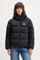 Péřová bunda adidas Helionic černá barva, zimní, JN2086
