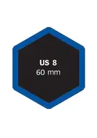 Univerzální opravná vložka US 10 80 mm - 1 kus - Ferdus 4.27 Varianta: US 8 60 mm. 50 ks