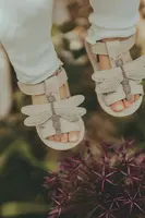 Kojenecké kožené sandály Donsje Tuti Sky Sandals Libelle