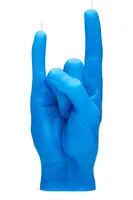 Dekorativní svíčka CandleHand You Rock 310 g modrá barva