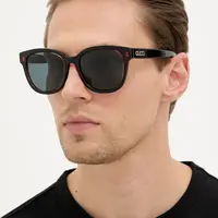 Sluneční brýle Gucci pánské, černá barva, GG1797SK