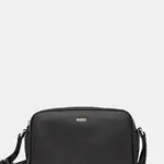 Kožená kabelka BOSS Lenah Crossbody