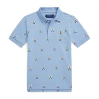 Polo tričko Polo Ralph Lauren modrá barva, 322971192001