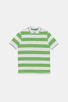 Dětská bavlněná polokošile United Colors of Benetton