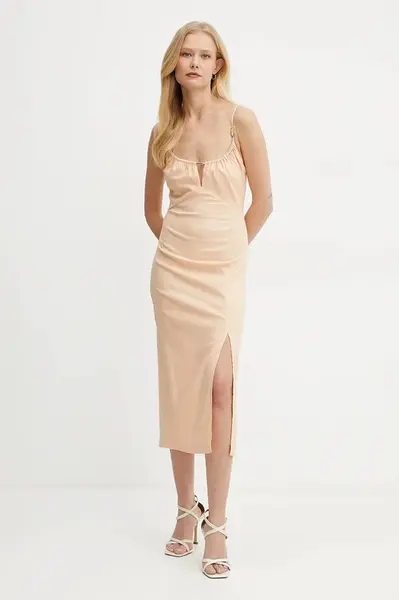 Lněné šaty Patrizia Pepe