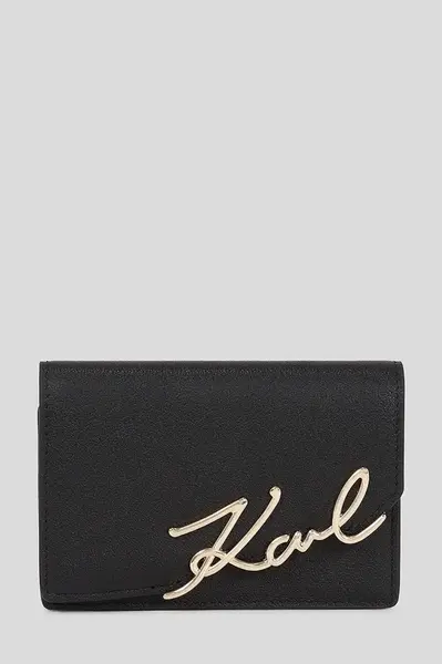 Kožená peněženka Karl Lagerfeld K/SIGNATURE