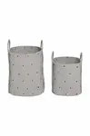 Sada úložných košů OYOY Cot Cotton 2-pack