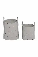 Sada úložných košů OYOY Cot Cotton 2-pack