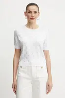 Tričko Guess JASMINE dámské, bílá barva, W5GR05 Z3D60