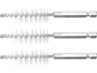 BGS Technic BGS 3078-17-N Nylonové kartáče pr. 17 mm, upínání 1/4", 3 ks (Sada BGS 3078)