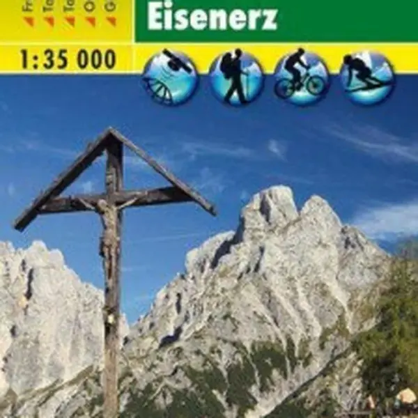 WK 5062 Národní park Gesäuse, Admont, Eisenerz 1:35 000 / turistická mapa