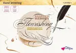 Krasopísanka Flourishing - Kaligrafické ozdoby