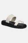 Kožené pantofle Calvin Klein Jeans ROPE SANDAL SOFT LTH MG