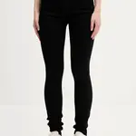 Džíny Tommy Jeans dámské, černá barva, DW0DW19936