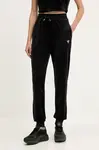 Velurové teplákové kalhoty Guess COUTURE